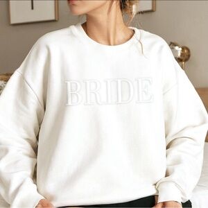 White Bride Sweatshirt